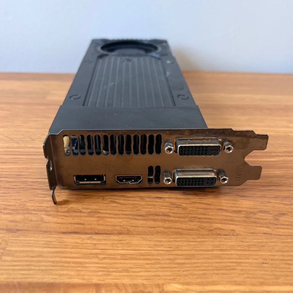 NVIDIA Graphics Card GTX 660 1.5GB GDDR5 PCIe Blower Fan Tested & Works Rust